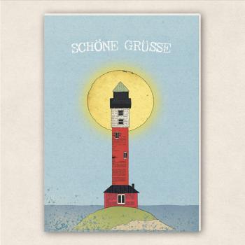 fette Karte - Leuchtturm